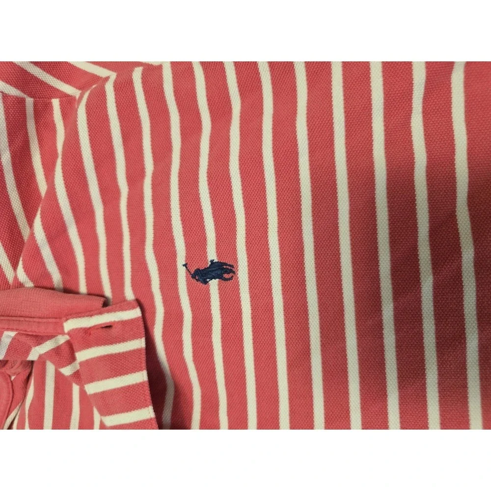 Polo‎ Ralph Lauren Polo Shirt Mens XL Striped Classic Pony Casual Rugby Preppy